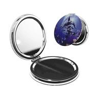 Killer Whale Fashion And Exquisite Pocket Mirror, Compact And Practical