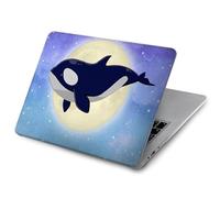 Killer Whale Orca Moon Pastel Fantasy Case Cover For MacBook Pro 14 M1-M5 A2442 A2779 A2992 A2918 A3112 A3185 A3401 A3434 A3112