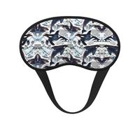 Killer Whale Polyester Sleep Mask,Light Blocking Sleep Eye Mask,Night Sleeping Mask, Eye Blinder