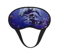 Killer Whale Print Adjustable Eye Cover for Sleeping, Comfortable, Pressure-Free and Breathable Sleeping Masks