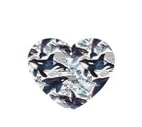Killer Whale Printing Fashion Car Air Freshener Cards 10 Pcs Car Scented Hanging Sheets