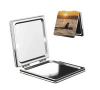 Killer Whale Under Sunset Fashion And Exquisite Pocket Mirror, Compact And Practical