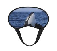 Killer Whales Orca, Full Eye Covers Light Blocking Eye Masks Blackout Sleep Eye Muffs