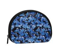 Killer Whales Orcas SeaSmall Makeup Sanitary Napkin Storage Bag,Women's Cosmetic Coin Purse