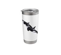 Killer Whales Stainless Steel Insulated Tumbler