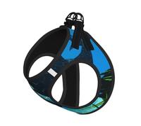 Killer Whales Swim Along Compact Pet Suspender Vest-The Perfect Small Pet For A Comfortable Walk