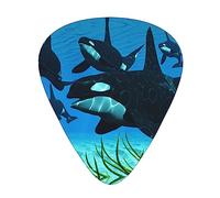 Killer Whales Swim Along High-Quality, Wear-Resistant And Tough Guitar Picks Give You A Different Musical Experience