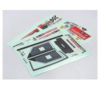 Killerbody 1/10 Scale RC Pajero Evo 1998 Dakar Rally Decal Sheet KB48404