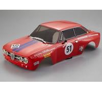 Killerbody Alfa Romeo 2000 Gtam 190mm Finished Body Red -