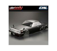Killerbody Nissan Skyline 2000 Turbo GT-ES 1/10 RC Car Body Black KB48675