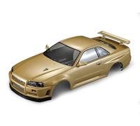 KILLERBODY NISSAN SKYLINE R34 195MM FINISHED BODY-GOLD