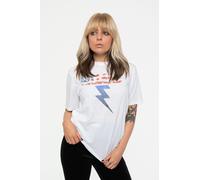 Killers Bolt Band Logo T-Shirt in White | Size: XL Killers White XL
