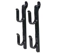 Killer's Instinct Outdoors Black Metal 18500 Gun, Bow & Tool Rack for Autos & Trucks Adjustable 9" to 14"