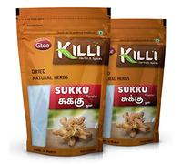 KILLI Dry Ginger | Sukku | Sonth | Chukku | Sonti | Onashunti Powder, 100g (Pack of 2)