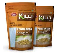 KILLI Sprouted Fenugreek | Vendhayam | Methi | Uluva | Menthulu | Menthya Seeds, 100g (Pack of 2)