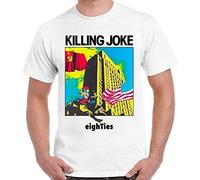 Killing Joke Eighties Punk Rock Retro T Shirt White L