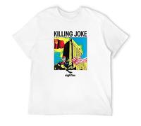 Killing Joke Eighties Punk Rock Retro Vintage Hipster Unisex Mens T Shirt Size XL White