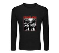 Killing Joke - ' Pope ' O Neck Men's Tee Crewneck Long Sleeve Unisex 100% Cotton T-Shirt XL Black