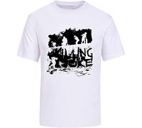 Killing Joke T-Shirt Tomorrows World Band Unisex Crewneck Tee Shirt White T-Shirt Graphic Unisex Tee Shirt White XXL