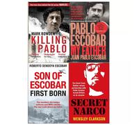 Killing Pablo, My Father, Son of Escobar, Secret Narco 4 Books Collection Set