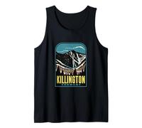 Killington Vermont Retro Skiing Tank Top