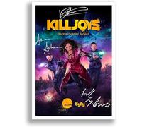 Killjoys Cast Signed Autograph A4 Poster Photo TV Show Series Season Framed Memorabilia Gift (A3 Poster only)
