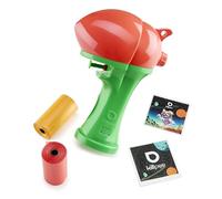 Killpee - Pee-cleaning gun for dogs with poop bag dispenser 2-in-1, compact and effective for cleaning pee and picking up poop. (Red, 230 ml)