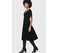 Killstar Beneath the Eclipse - Etheral Night Midi Dress Midi Dress black XXL