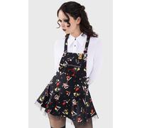 KILLSTAR Black It's Time To Play Pinafore Dress