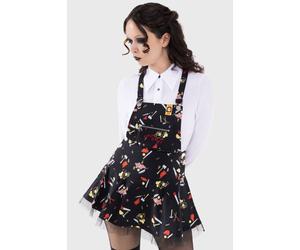 Killstar Child's Play - It's time to play Pinafore Dress Mini Dress multicolour XL
