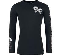 Killstar Heal your Heart Long-sleeved Top Long-sleeve Shirt black M