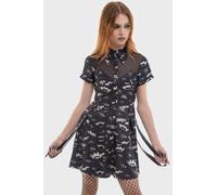 Killstar The Lost Boys - Hex-Cellent Mini Dress Mini Dress black white XL