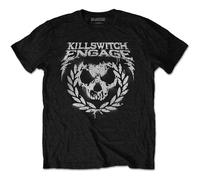 Killswitch Engage Skull Spraypaint T-Shirt in Black | Size: 2XL Killswitch Engage Black 2XL