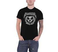 Killswitch Engage Skull Spraypaint T-Shirt in Black | Size: XL Killswitch Engage Black XL
