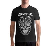 Killswitch Engage T Shirts Men's Tops Short Sleeved Round Neck Cotton Tee (3X-Large)