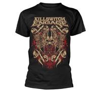 Killswitch Engage Unisex Adult Engage Bio War Cotton T-Shirt (XXL) (Black)