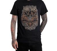 Killswitch Men's Army Short Sleeve T-Shirt, Black, Large