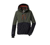killtec Boy's Ksw 201 Bys Ski Jckt Ski jacket/functional jacket with hood and snow guard