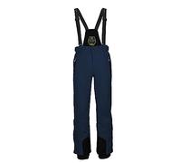 Killtec Enosh 30920-000 Men's Ski Trousers with Removable Straps, Edge Protection and Snow Guard, Dark Teal, M