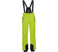 Killtec Enosh men's ski pants green breathable waterproof with adjustable suspenders yellow (30920/766)