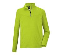 Killtec (KILAH) KSW 37 MN LS SHRT 38691-000 Men's Functional Shirt with Stand-Up Collar and Zip Spring Green M
