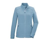 Killtec KOS 100 WMN FLC JCKT Women's Fleece Jacket with Stand-Up Collar, Bali Blue, 40, 42802-000