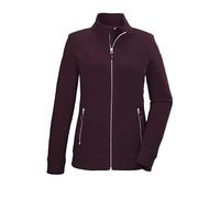 Killtec KOS 100 WMN FLC JCKT Women's Fleece Jacket with Stand-Up Collar, Grape, 48, 42802-000