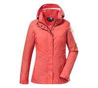 Killtec KOS 131 WMN JCKT 38374-000 Women's Functional Jacket with Zip-Off Hood Waterproof Coral Size 48
