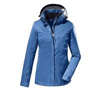 Killtec KOS 133 WMN JCKT Women's Functional Outdoor Jacket with Zip-Off Hood, Light Ocean, 42, 38383-000