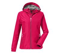 Killtec KOS 15 WMN JCKT 38276-000 Women's Functional Jacket with Hood, Packable, Pink, Size 10