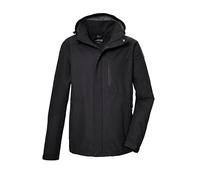 Killtec KOS 256 MN JCKT_CARLEB 43280-000 Men's Functional Waterproof Outdoor Jacket with Removable Hood Dark Anthracite L