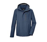 Killtec Men's Kos 256 Mn Jckt_carleb Functional waterproof outdoor jacket with zip-off Hood, darkblue, XXL