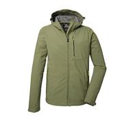 Killtec KOS 259 MN SFTSHLL 41367-000 Men's Softshell Outdoor Jacket with Hood Mosstone, 3XL