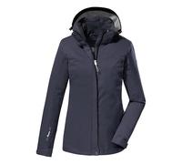 Killtec KOS 40826-000 Women's Functional Outdoor Jacket with Removable Hood Short Size 133 kg WMN Jacket Midnight Blue 21